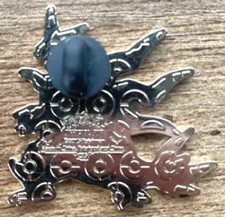 Pokemon Mega Tyranitar Enamel Pin Collectible 2015 Official Pokemon Pin 1.5" - Image 3