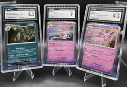Pokemon Umbreon, Sylveon, Espeon Holo CGC Lot 059/131 040/131 033/131 - Image 1