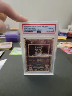 PSA 8 Pokemon 2000 Movie TCG Ancient Mew 2000 - Image 1