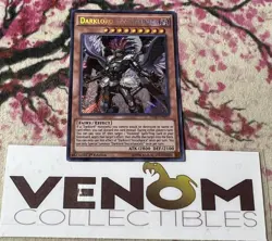 1x (M/NM) - Darklord Tezcatlipoca - DESO-EN031 - Secret Rare 1st Edition YuGiOh - Image 1