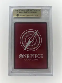 One Piece EB02 Anime 25th Anniversary OP07-097 Gold leader Vegapunk Err BGS 9.5 - Image 2