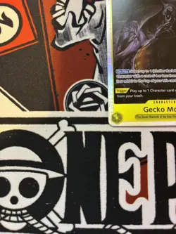 Gecko Moria OP14-104 SR The Azure Sea's Seven One Piece TCG English NM - Image 2