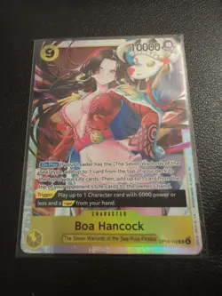 One Piece TCG Boa Hancock OP14-112 Super Rare Foil The Azure Sea’s Seven SR - Image 1