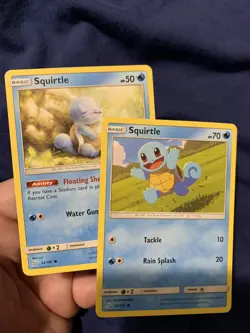 Squritle Wartortle 22/181 23/181 24/181 Sun & Moon Team Up Pokemon Card - Image 2