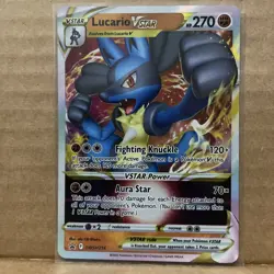 Lucario VSTAR SWSH214 SWSH: Sword & Shield Promo Card Holo - Image 1