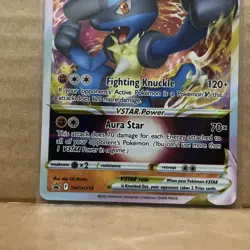 Lucario VSTAR SWSH214 SWSH: Sword & Shield Promo Card Holo - Image 3