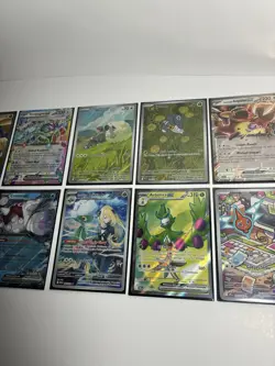 Pokemon Cards Lot Of 13 with Ascended Heroes Sleeves + Dragonite Coin Used &New - Image 3