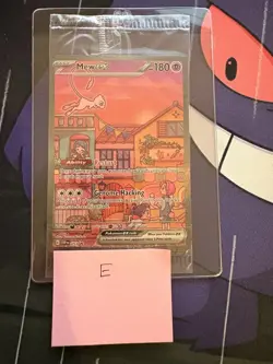 Mew ex 053 SVP Scarlet & Violet Promo Holo 180 HP English Card E - Image 1