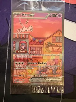 Mew ex 053 SVP Scarlet & Violet Promo Holo 180 HP English Card E - Image 2