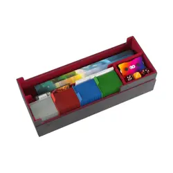 GameGenic Game Shell Cards' Lair 1000+ PRO - Grey/Red SW (New) - Image 2