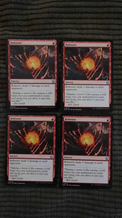 Magic: the Gathering / MtG Boltwave x4 Foundations - Image 1
