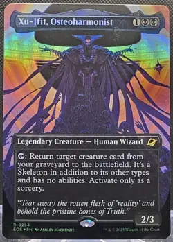 Xu-Ifit, Osteoharmonist #294 Edge of Eternities Borderless Foil Rare - Image 1