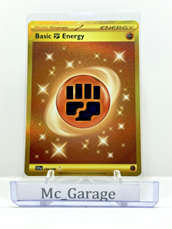 Pokemon TCG Basic Fighting Energy Scarlet & Violet - Base Set 258/198 Holo Hyper - Image 1