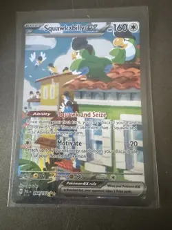 Squawkabilly ex 264/193 Special Illustration Rare Sv02: Paldea Evolved Pokemon - Image 1
