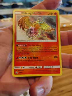 Pokemon TCG Shining Ho-Oh SM70 Holo Shining Legends ETB Promo - Image 2