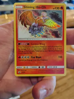 Pokemon TCG Shining Ho-Oh SM70 Holo Shining Legends ETB Promo - Image 3