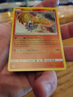 Pokemon TCG Shining Ho-Oh SM70 Holo Shining Legends ETB Promo - Image 4