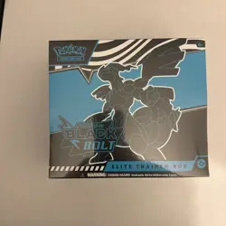 Pokemon TCG S & V Black Bolt Elite Trainer Box Factory Sealed FREE SHIPPING - Image 1