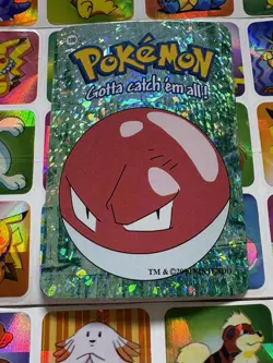 Pokemon 151 Vintage Pocket Monsters Vending HOLO Prism Sticker 2000 Nintendo - Image 4