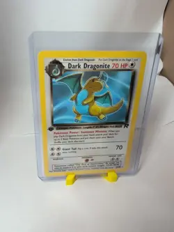 Pokemon TCG Team Rocket Dark Dragonite 1st Edition Non-holo - Image 1