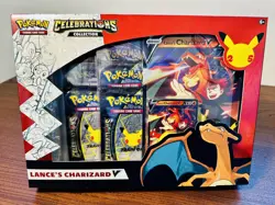 Pokemon Celebrations Lance’s Charizard V Collection Box 25th Anniversary🔥 - Image 1