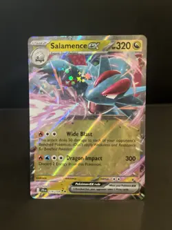 Salamence ex Holo 114/159 SV09: Journey Together - Pokemon TCG - NM - Image 1