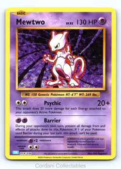 Mewtwo Holo CLB 014/034 - Pokemon Classic Collecton - Near Mint - Image 1
