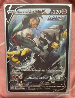 Pokemon Brilliant Stars Rapid Strike Urshifu V Full Art. Pack Fresh - Image 1