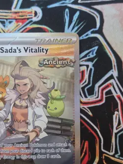 Pokemon TCG Professor Sada's Vitality 256/182 SIR SV: Paradox Rift NM/M - Image 4