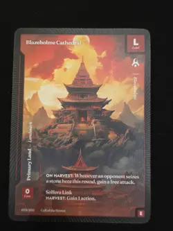 Wonders of The First Blazeholme Cathedral Epic Rare Call Of The Stones - Image 1
