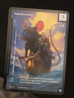 Wonders of The First Dabu Dawnrider Epic Rare Call Of The Stones - Image 1