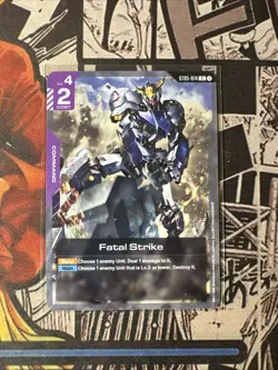 Gundam TCG Card Game Fatal Strike ST05-014 C - Image 1