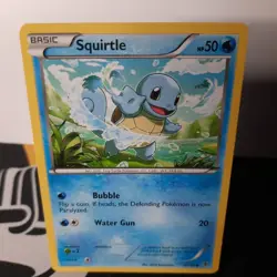 Pokemon 2013 Squirtle 14/101 Black & White Plasma Blast Card LP - Image 1