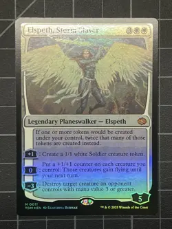 Elspeth, Storm Slayer Tarkir: Dragonstorm Foil MTG Magic the Gathering - Image 1
