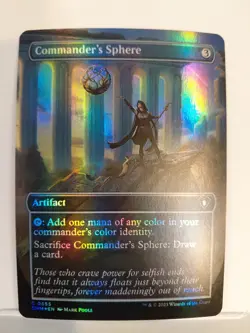 Commander's Sphere (Borderless) Commander Masters Foil - Image 1