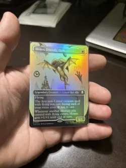 Momo, Friendly Flier (Borderless) Avatar: The Last Airbender Foil - Image 1