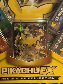 Pokemon 20th Anniversary Red & Blue Collection Pikachu EX Box *Factory Sealed* - Image 5