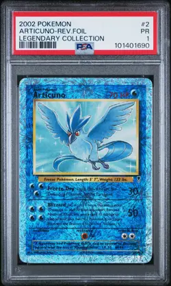Pokemon Legendary Collections Articuno 2/110 Psa 1 POP 47 - Image 1