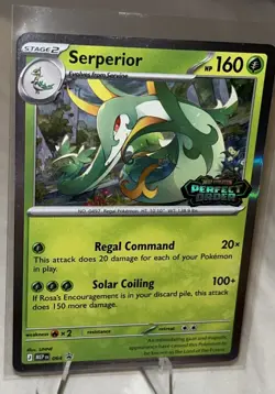 Pokemon TCG Serperior Perfect Order Prerelease Promo - Image 2