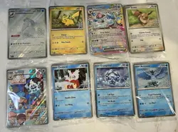 Pokemon TCG 2025 Holiday Calendar Stamped Promos – Complete Set of 8 - Image 1