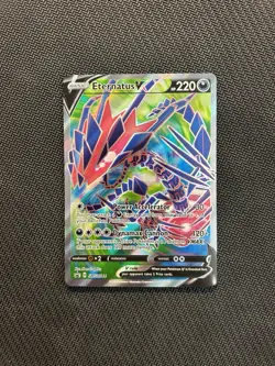 Pokemon TCG Eternatus V SWSH044! NM Condition! See Description! - Image 1