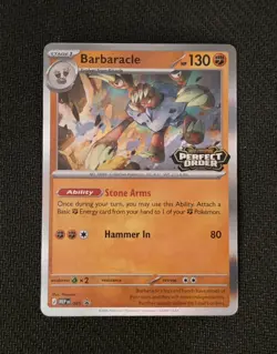 Pokemon Barbaracle Stamped Black Star Promo Near Mint Perfect Order 065 - Image 1