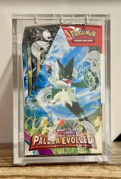 Pokemon Paldea Evolved Booster Box with Acrylic Display Case - New Sealed!!! 820650863493 - Image 2