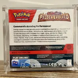 Pokemon Paldea Evolved Booster Box with Acrylic Display Case - New Sealed!!! 820650863493 - Image 3