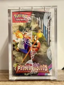 Pokemon Paldea Evolved Booster Box with Acrylic Display Case - New Sealed!!! 820650863493 - Image 4