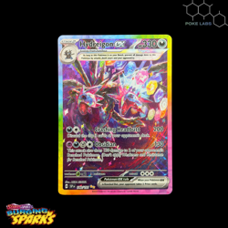 Pokemon TCG Hydreigon ex 240/191 - Surging Sparks Special Illustration Rare NM - Image 1
