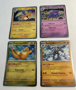 Pokemon 151 Sam’s Club Promos - Raichu Gengar Dragonite Machamp - Image 1