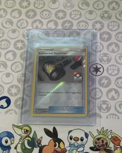 4x Pokemon 2019 Enhanced Hammer 124a/145 League Promo (LP-NM) - Image 2