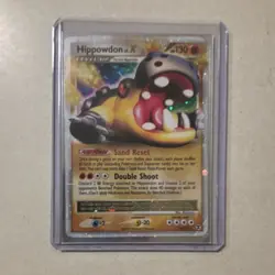 Pokemon Hippowdon LV.X 107/111 Rising Rivals Ultra Rare Holo Level Up 130 HP - Image 4