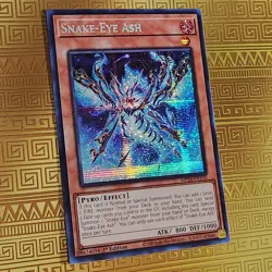 Snake Eye Ash - MP24-EN110 Prismatic Secret Rare 1st Ed NM Yu-Gi-Oh W/Tracking - Image 1